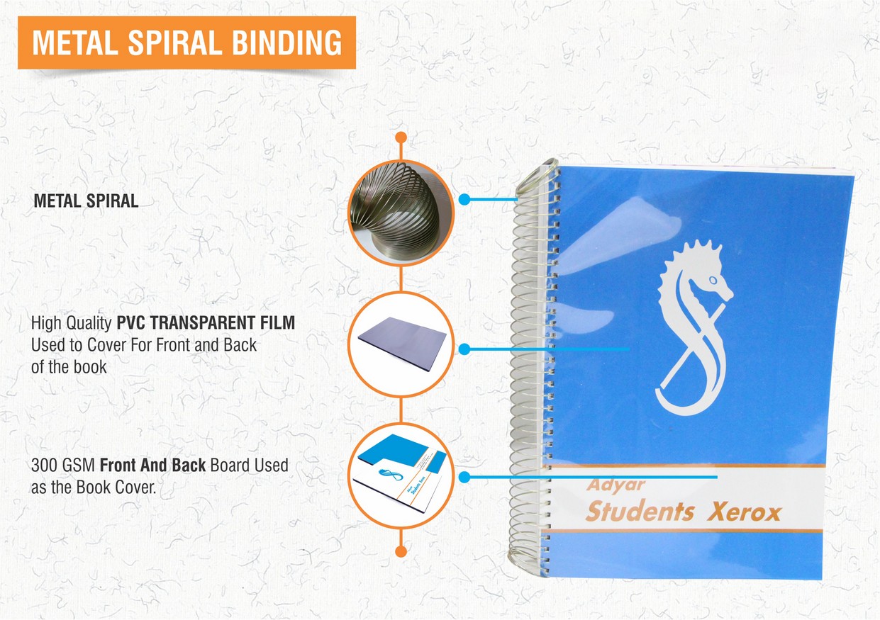 Metal Spiral Binding