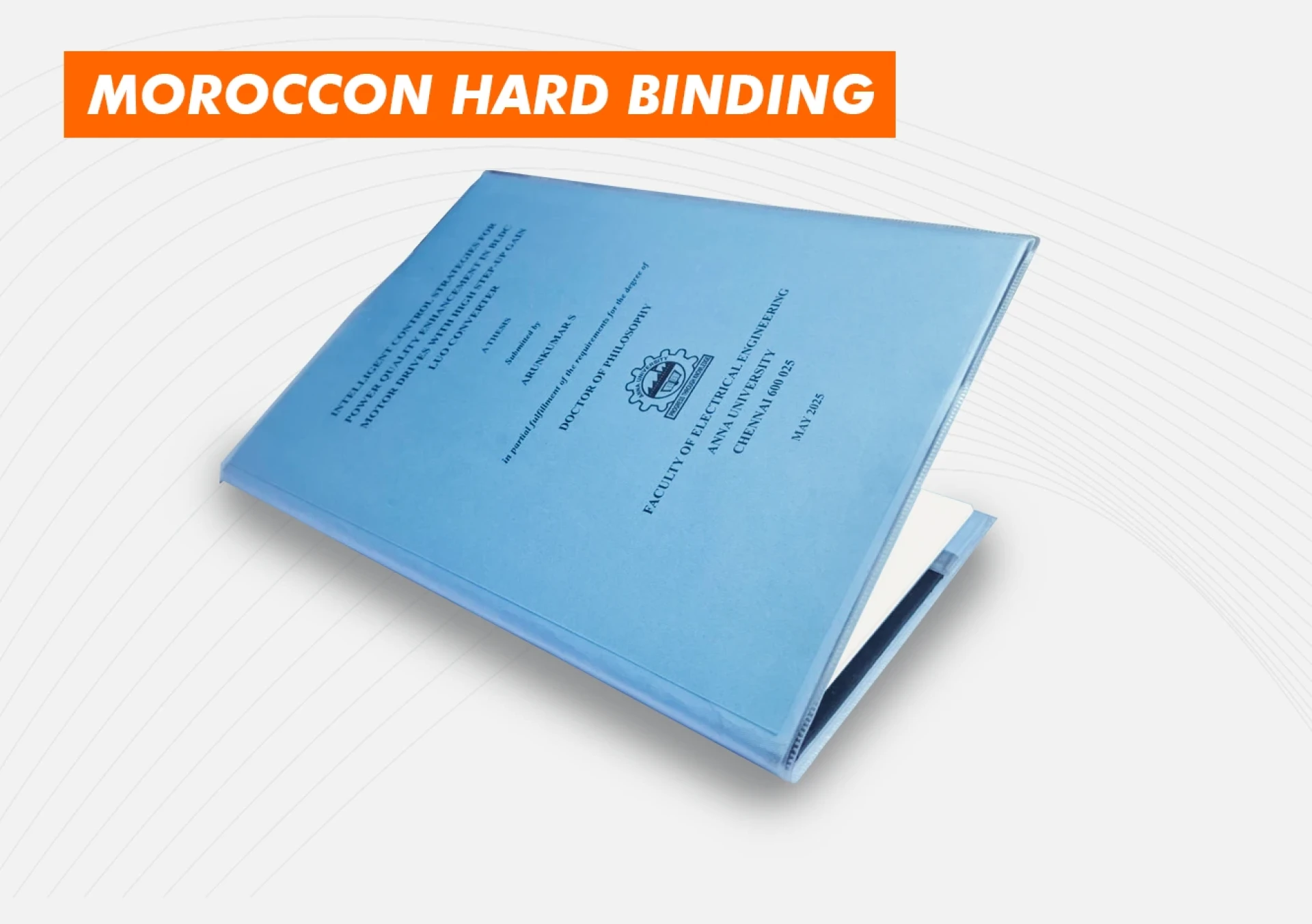 Moroccan Hard Binding