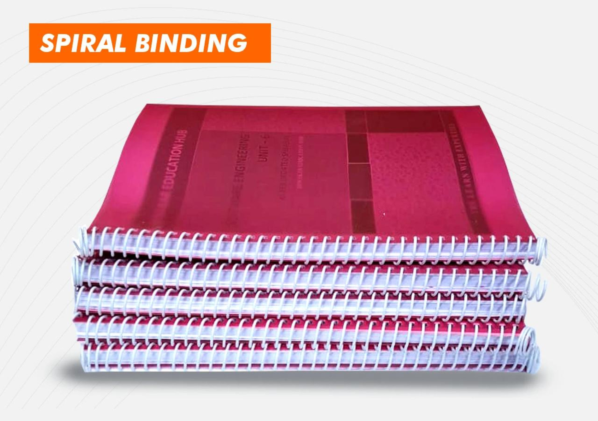 spiral binding (A4)